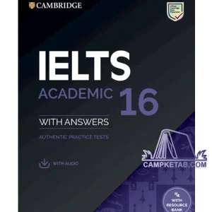 کتاب CAMBRIDGE ENGLISH IELTS 16 ACADEMIC