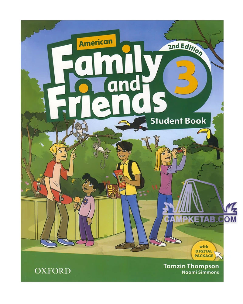 کتاب American Family and Friends 3 Edition2