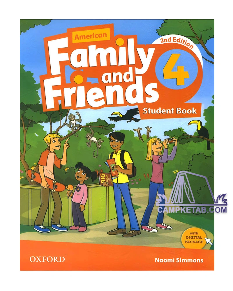 تفاوت کتاب American family and friends با کتاب lets go در تدریس گرامر
