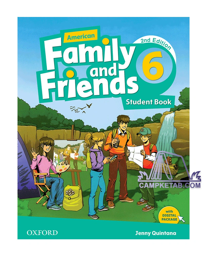 کتاب American Family and friends 6 2nd