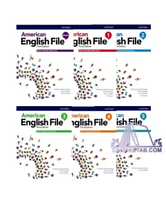 مجموعه کتاب های American English File 3rd