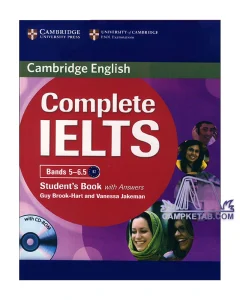 کتاب CAMBRIDGE ENGLISH IELTS 8 1 کتاب Complete IELTS B2 Bands 5 _ 6.5