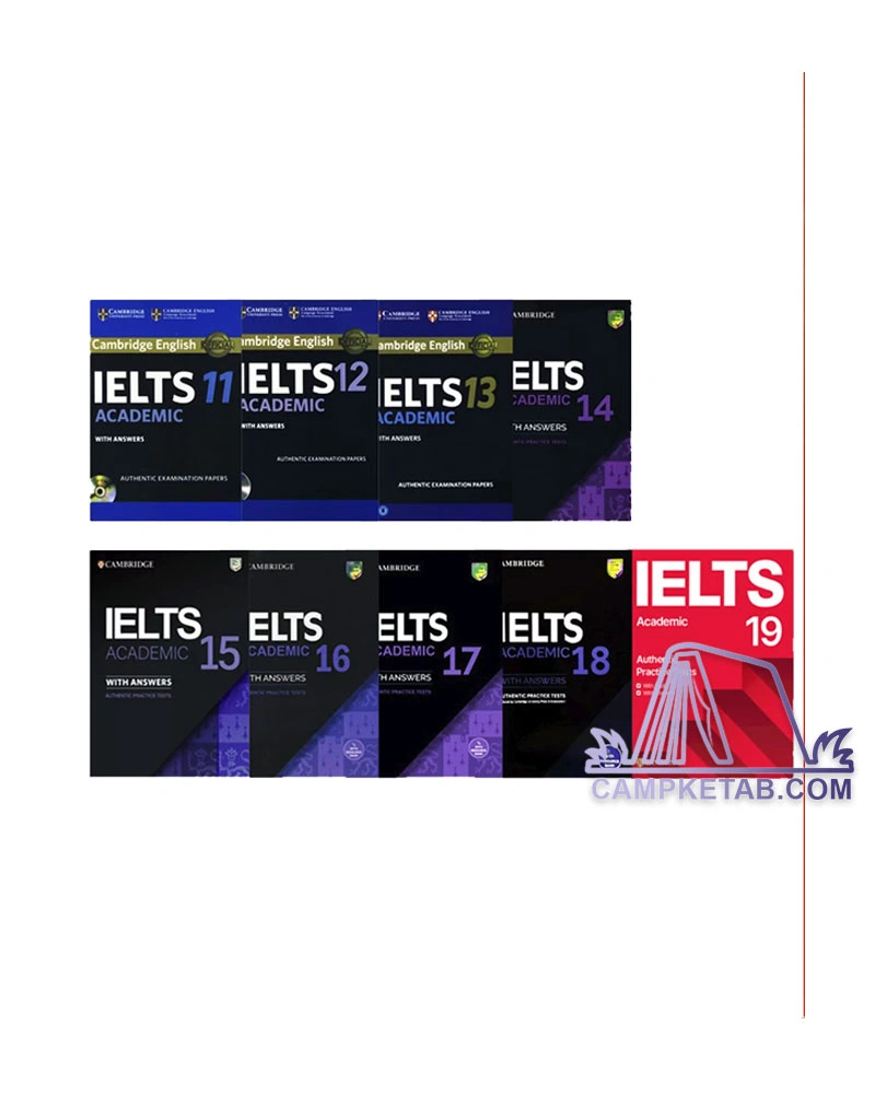 Cambridge IELTS+CD پک کامل 11 تا 19 ( آکادمیک )