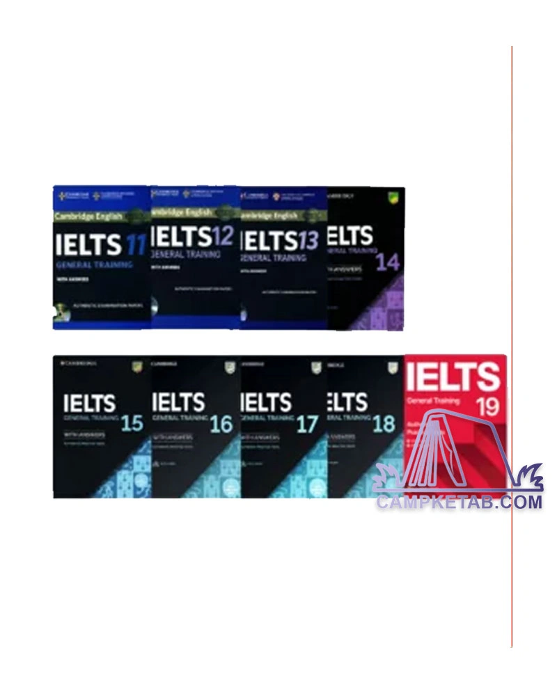 پک کامل Cambridge IELTS 11-19 General Training + CD