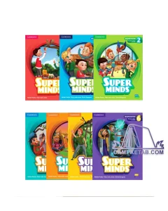 کتاب Super Minds سوپر مایند پک کامل با تخفیف60%