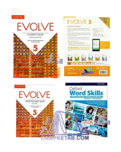 پکیج 4 جلدی کتاب ایوالو Evolve 5 با تخفیف و ارسال فوری