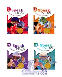 خرید مجموعه کتاب Speak Now 1,2,3,4 اسپیک نو |تخفیف|ارسال سریع
